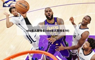 nba名人堂排名(nba名人堂排名50)