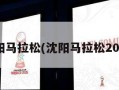 沈阳马拉松(沈阳马拉松2024)