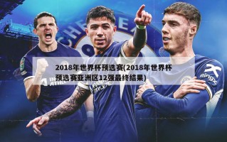 2018年世界杯预选赛(2018年世界杯预选赛亚洲区12强最终结果)