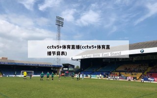 cctv5+体育直播(cctv5+体育直播节目表)