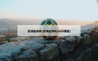 欧洲超级杯(欧洲超级杯2024赛程)