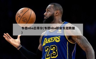 韦德nba总得分(韦德nba职业生涯数据)