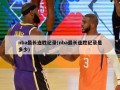 nba最长连胜纪录(nba最长连胜纪录是多少)