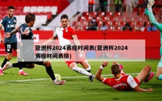 亚洲杯2024赛程时间表(亚洲杯2024赛程时间表格)