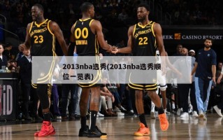 2013nba选秀(2013nba选秀顺位一览表)