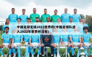 中国足球无缘2022世界杯(中国足球队进入2022年世界杯没有)